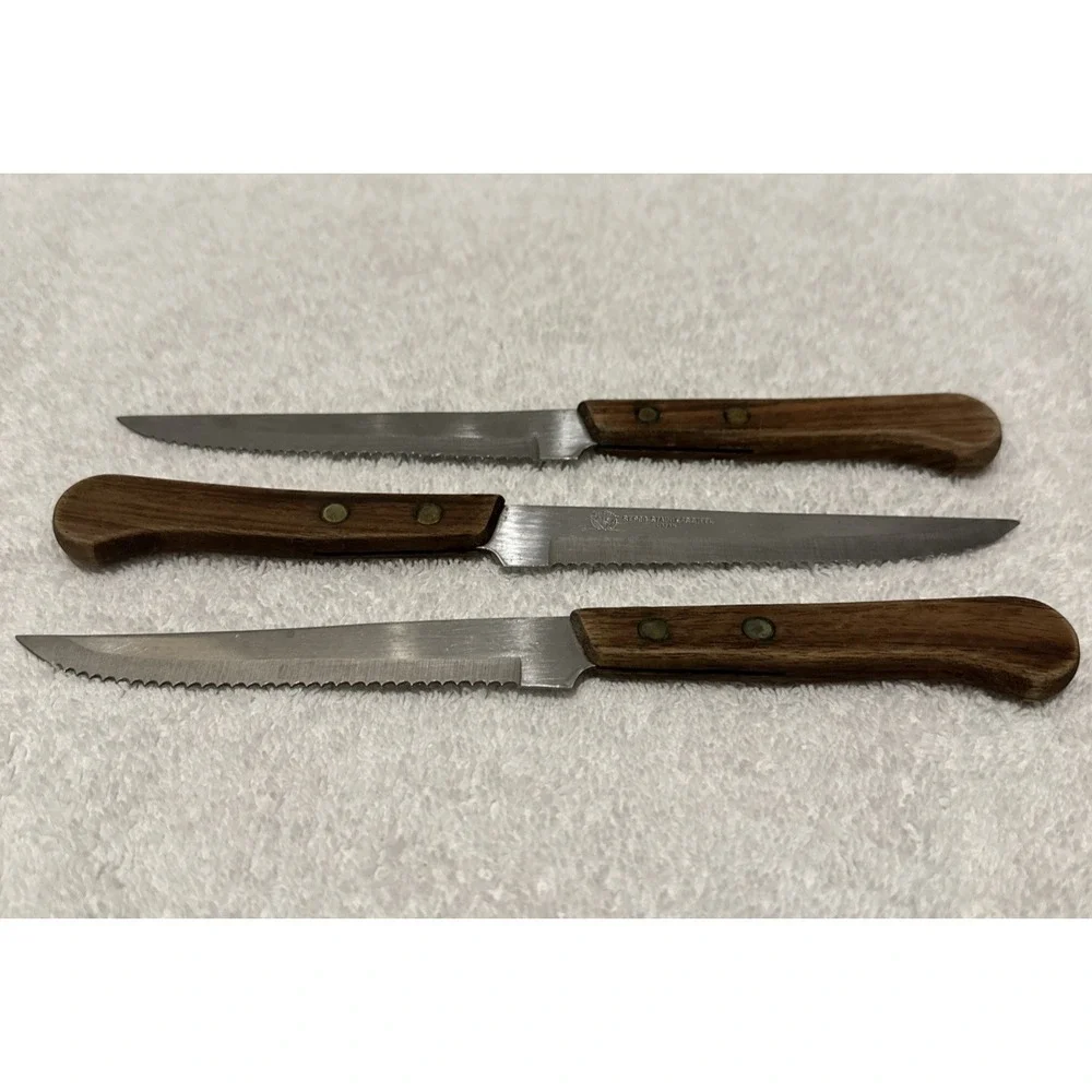SERCO Japan Stainless Steak Knife Serrated 4.5